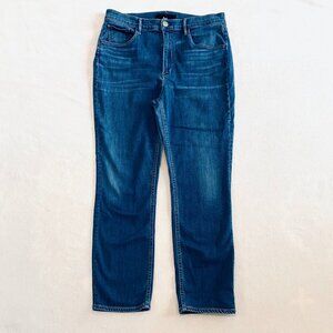 3X1 NYC jeans Women's 31 high Made Here high waisted staight leg selvedge